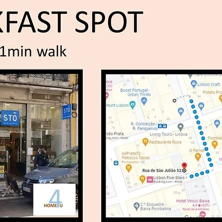 Home4u - Secret In Center Apartment Lisbon